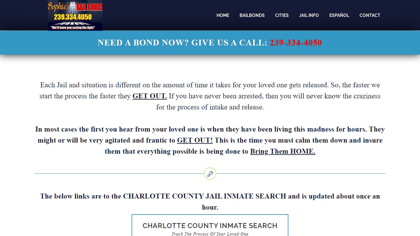 CHARLOTTE COUNTY JAIL INMATE SEARCH